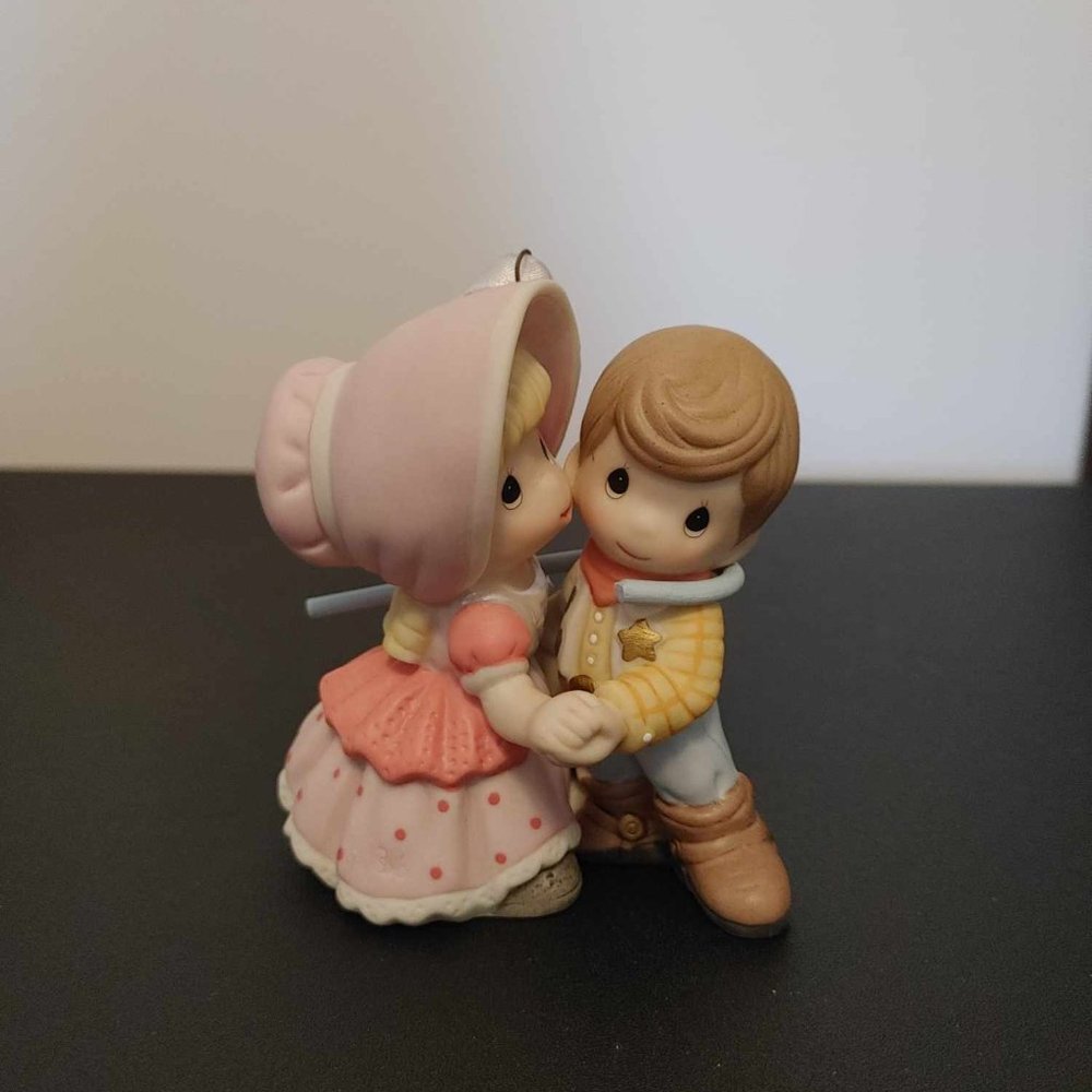 Hallmark Keepsakes Disney Precious Moments: Toy Story Woody Bo Peep Ornament NIB